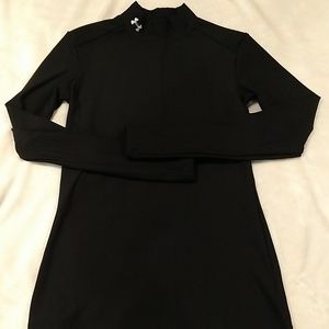 Under Armour Black Base Layer Top size small